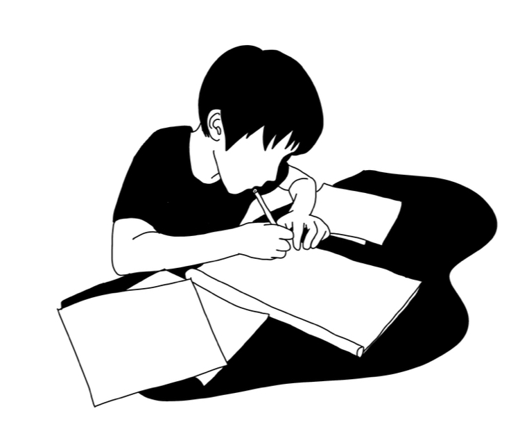 問題作成の挿絵