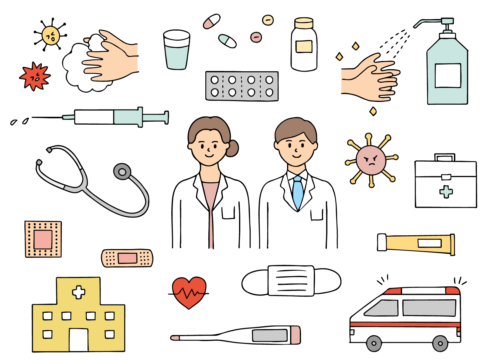 チーム医療のイメージ