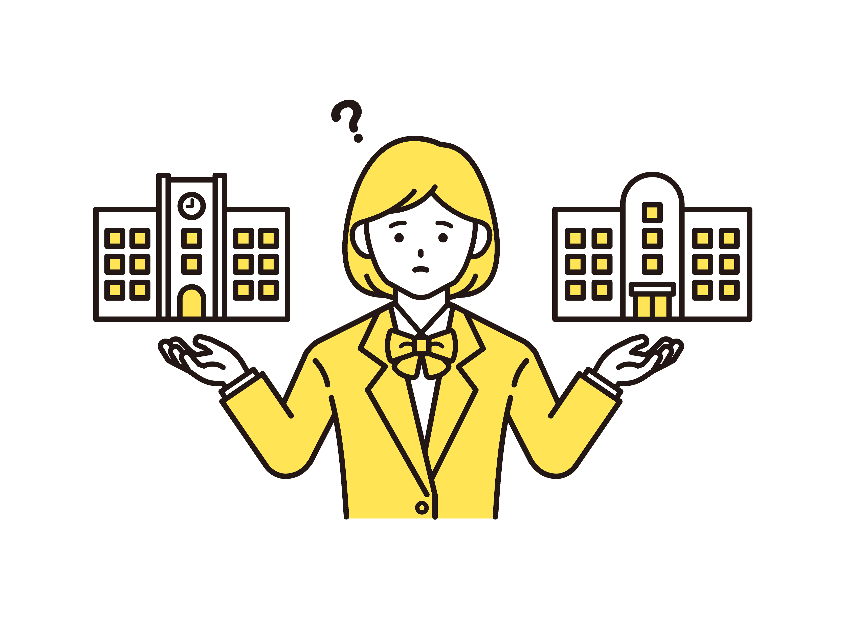 各大学の出題傾向イメージ